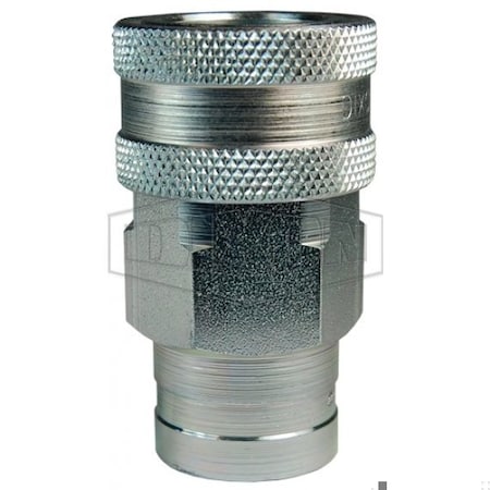 Dixon 5600 Interchange Quick Connect Coupling, 1/8-27 Nominal, FNPT, Steel, Domestic 2KF1